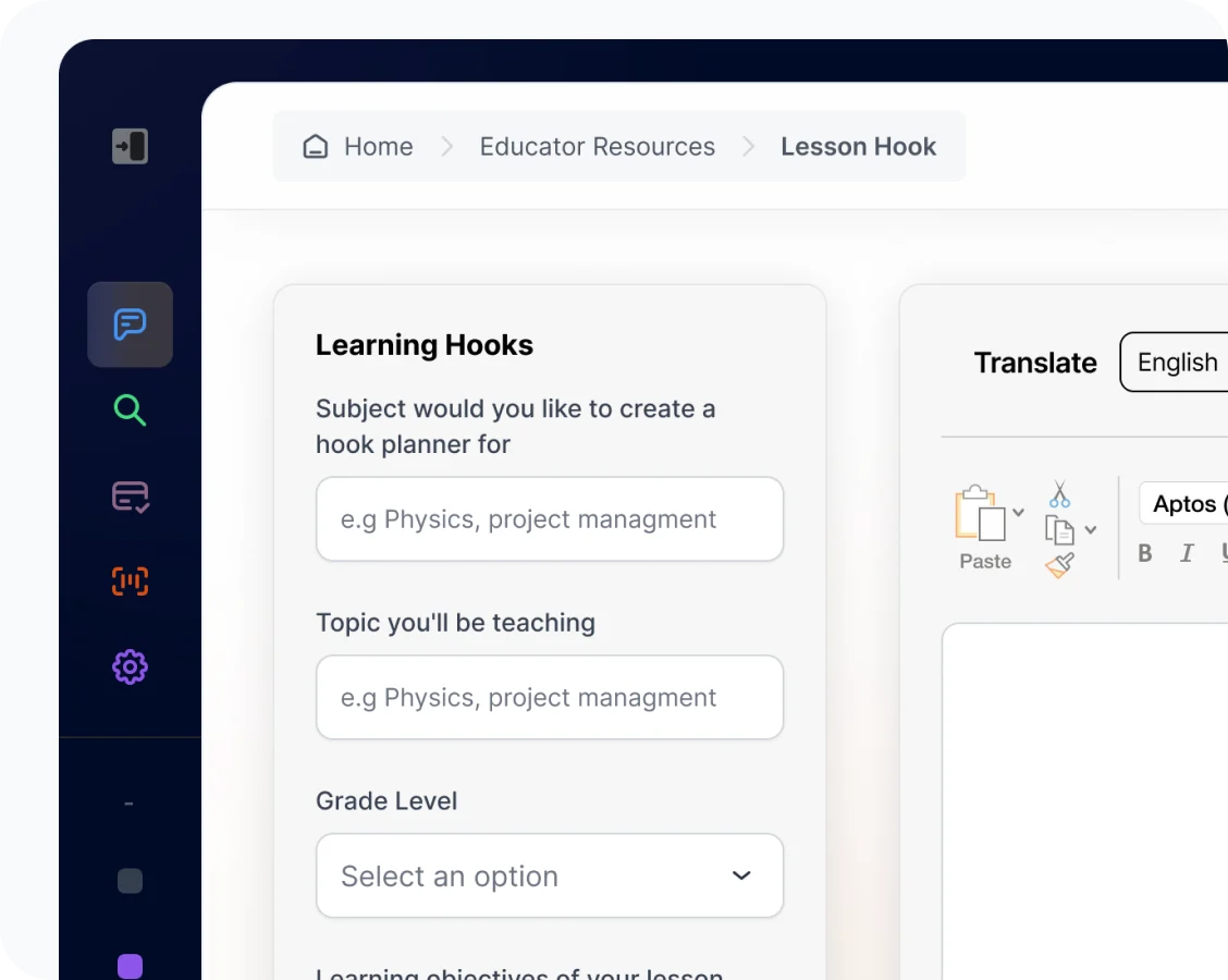 Lesson Hook Generator-image